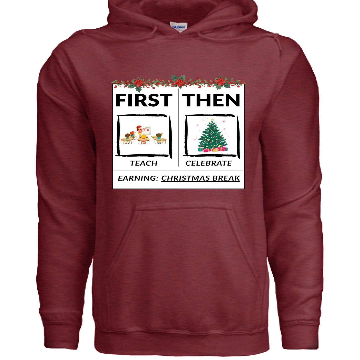 ANTIQUE CHERRY RED - FRONT