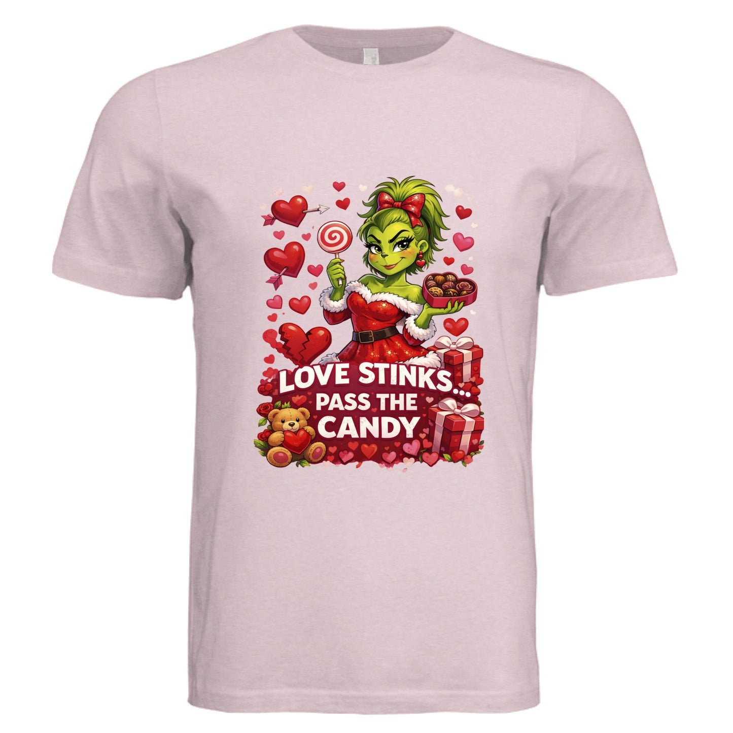 Pink Triblend - FRONT